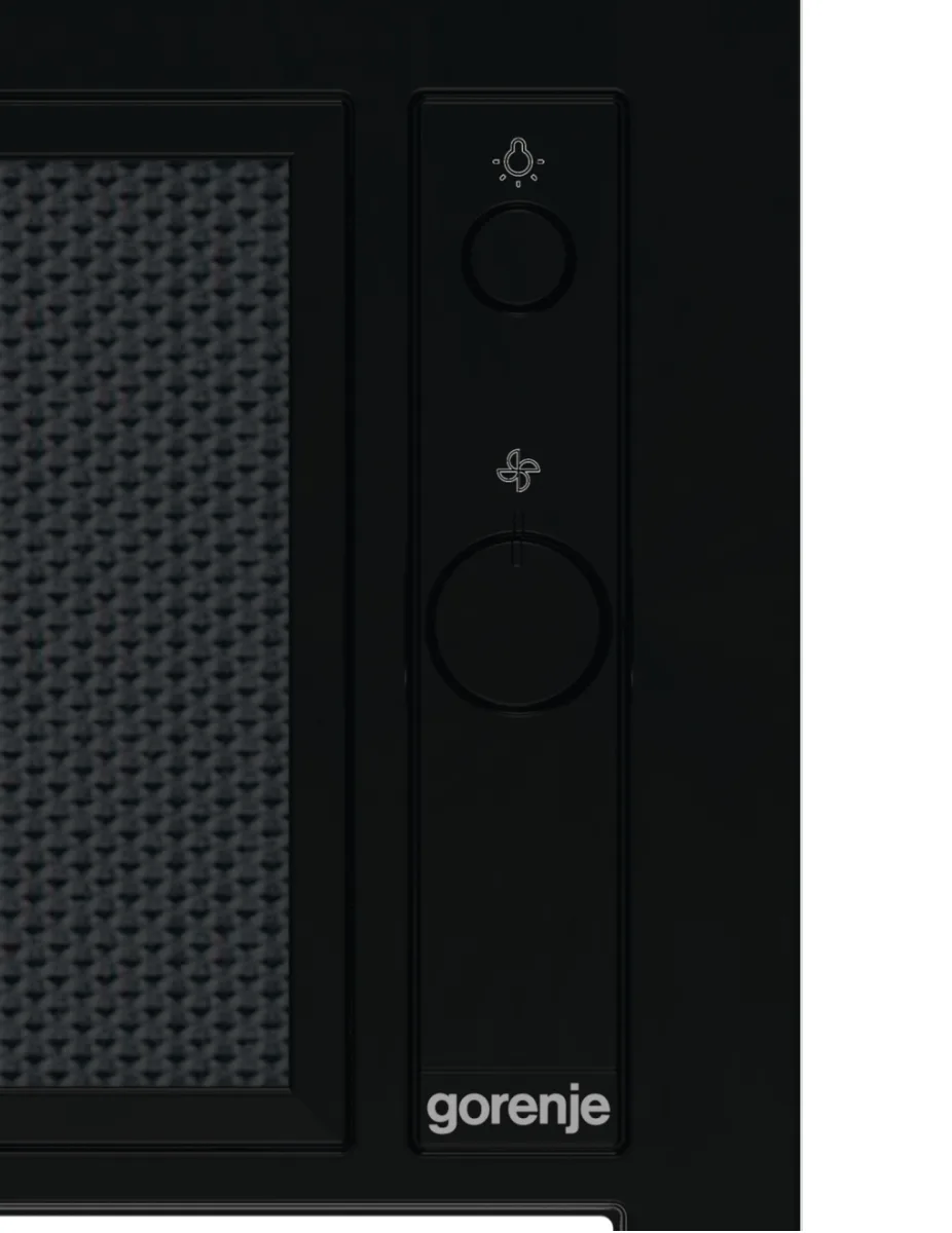Вбудована витяжка Gorenje 370 куб.м/год 53,4х20,8х30 см Чорна