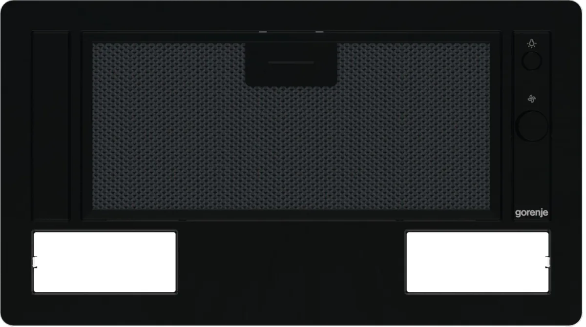 Вбудована витяжка Gorenje 370 куб.м/год 53,4х20,8х30 см Чорна
