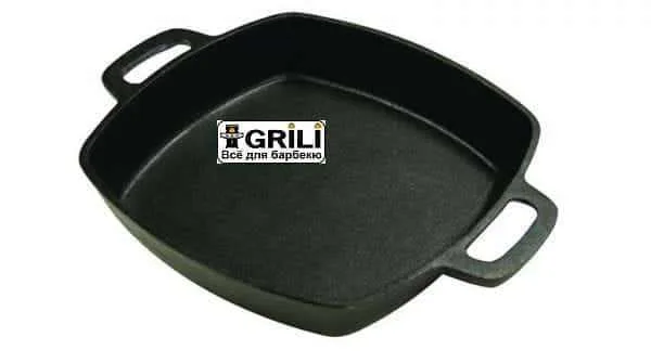 Чавунна сковорода-гриль Broil King 24 см чорна