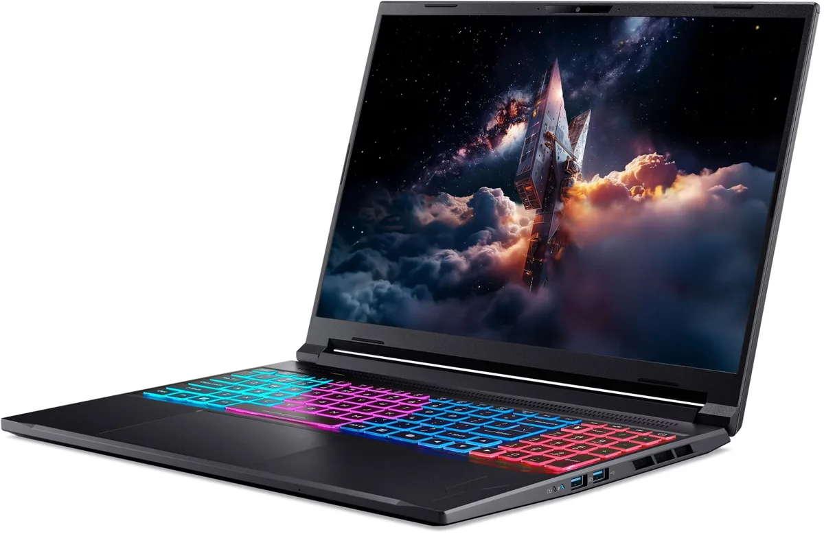 Ноутбук Acer Nitro V 16S ANV16S-61 16" WQXGA IPS, AMD R9-365, 32GB, F2TB, NVD5070-8, Lin, чорний