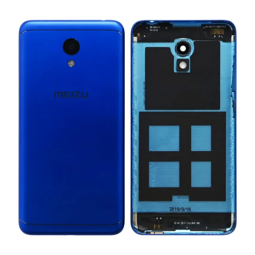Корпус Meizu Original Quality з склом камери синій