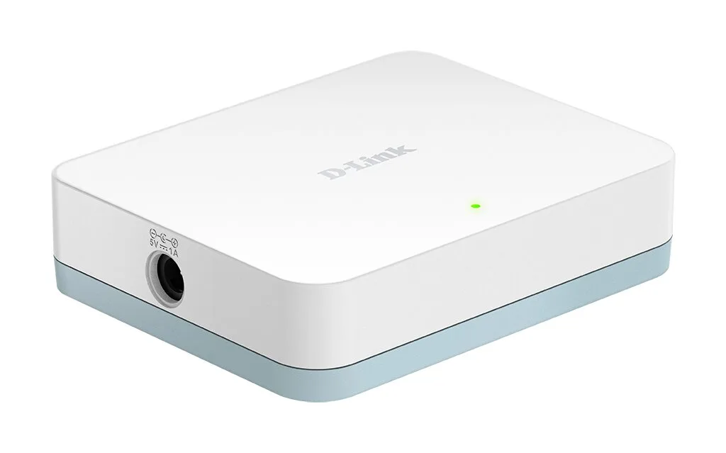Комутатор D-Link DGS-1005D 5xGE, Некерований