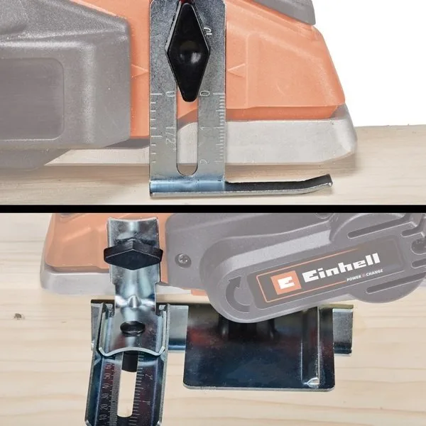 Аккумуляторный рубанок Einhell TE-PL 18/82LI-Solo PXC 18В 82мм, строгание до 2мм, 24кг, без батареи и зарядного устройства