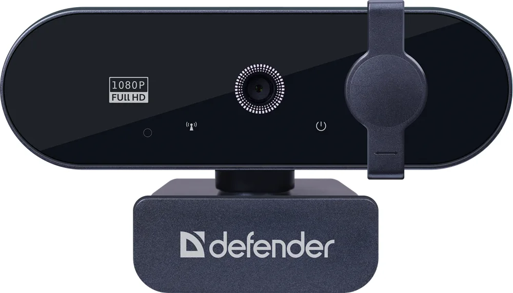 Веб-камера Defender дротова USB 1920x1080 чорна