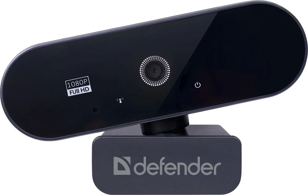 Веб-камера Defender дротова USB 1920x1080 чорна