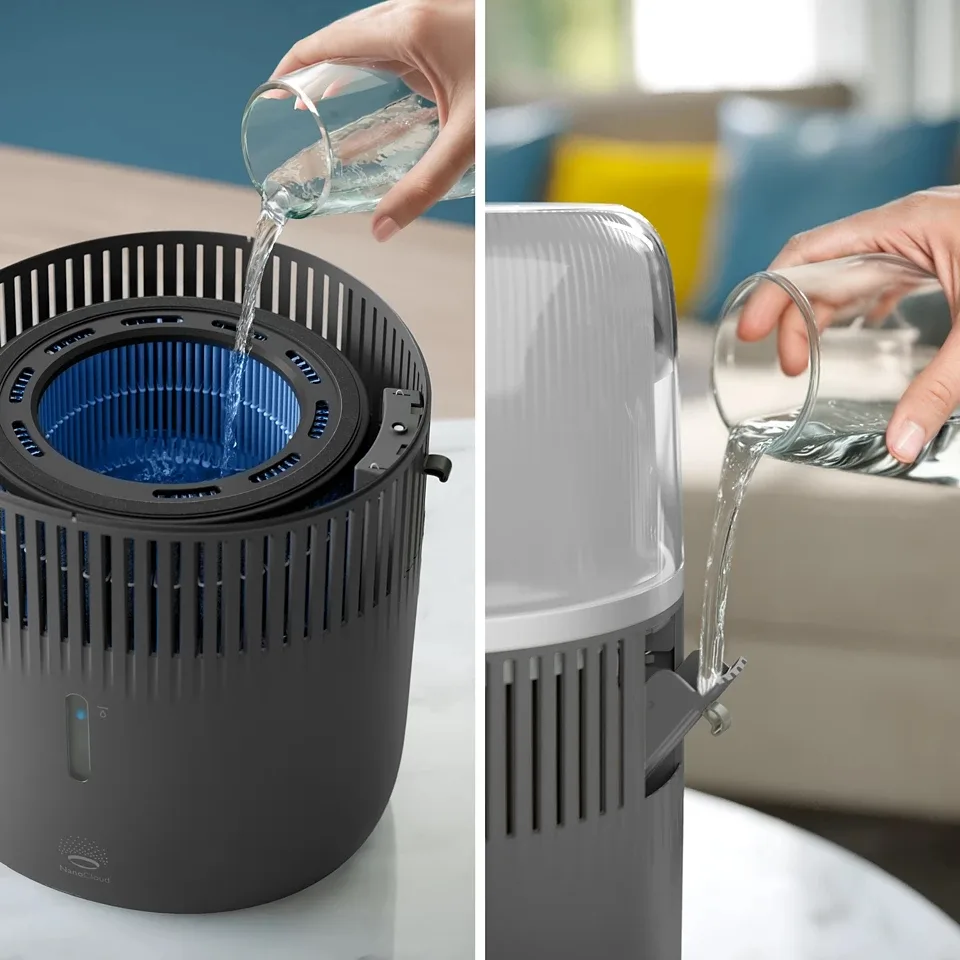 Зволожувач повітря Philips, класичне зволоження, модель Series 5001, для приміщень до 56 м2, об'єм 4.5 л, продуктивність 400 мл/г,