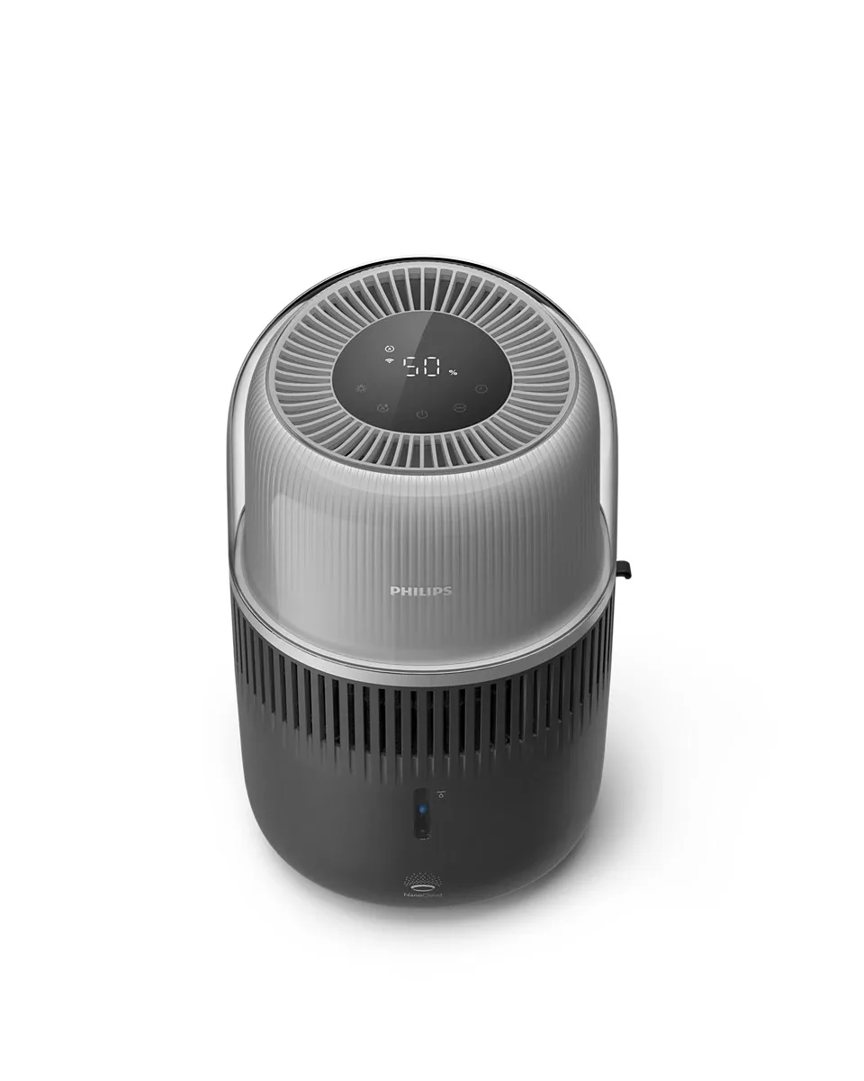 Зволожувач повітря Philips, класичне зволоження, модель Series 5001, для приміщень до 56 м2, об'єм 4.5 л, продуктивність 400 мл/г,