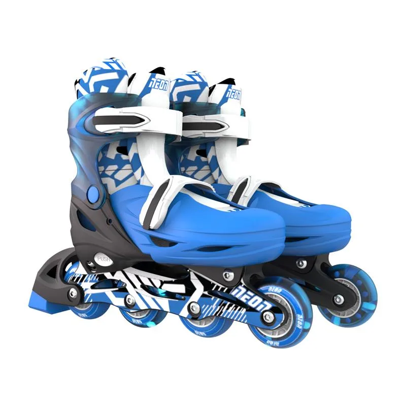 Роликові ковзани Neon Inline, розмір 34-37, синій