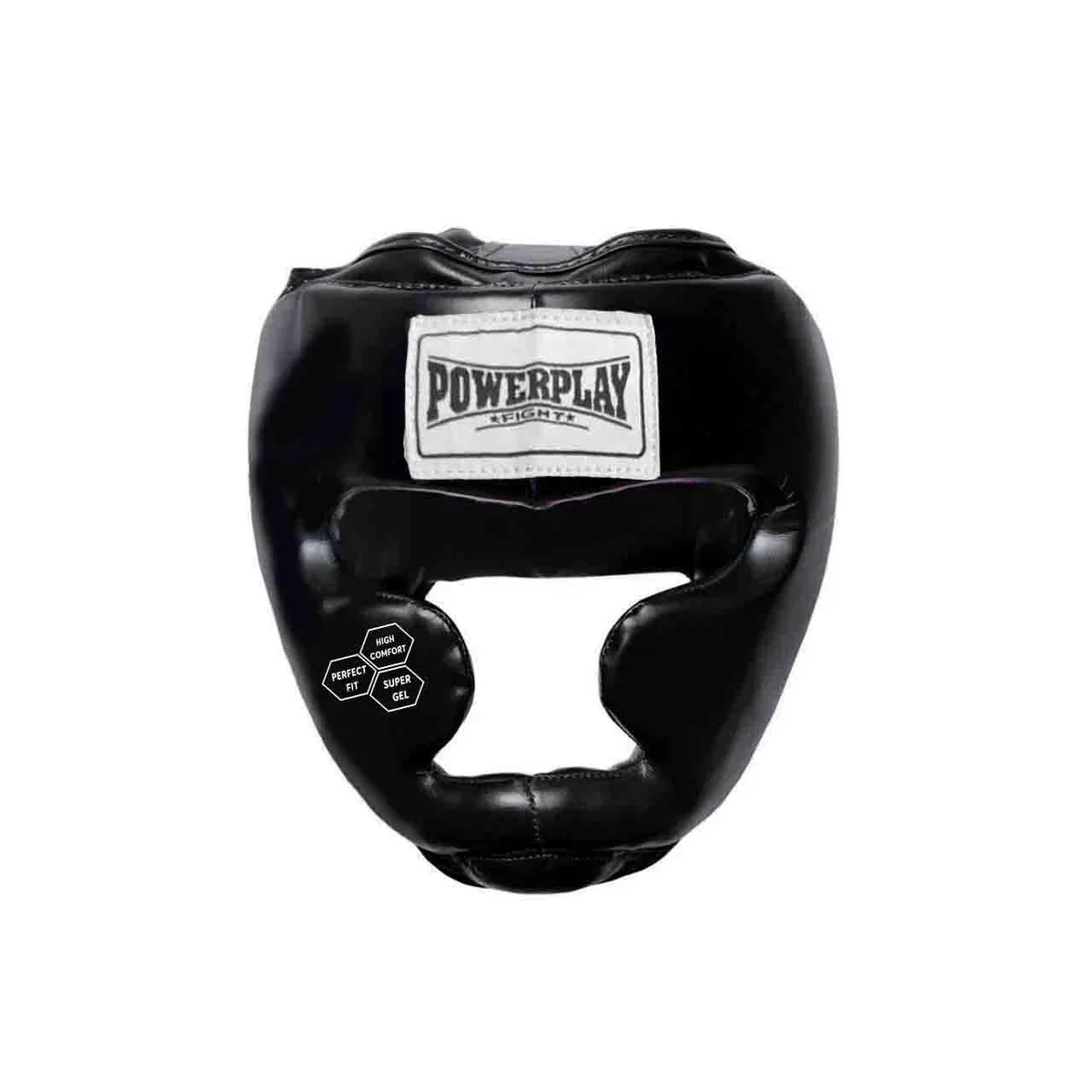 Боксерський шолом Active Point PU шкіра XS Чорний