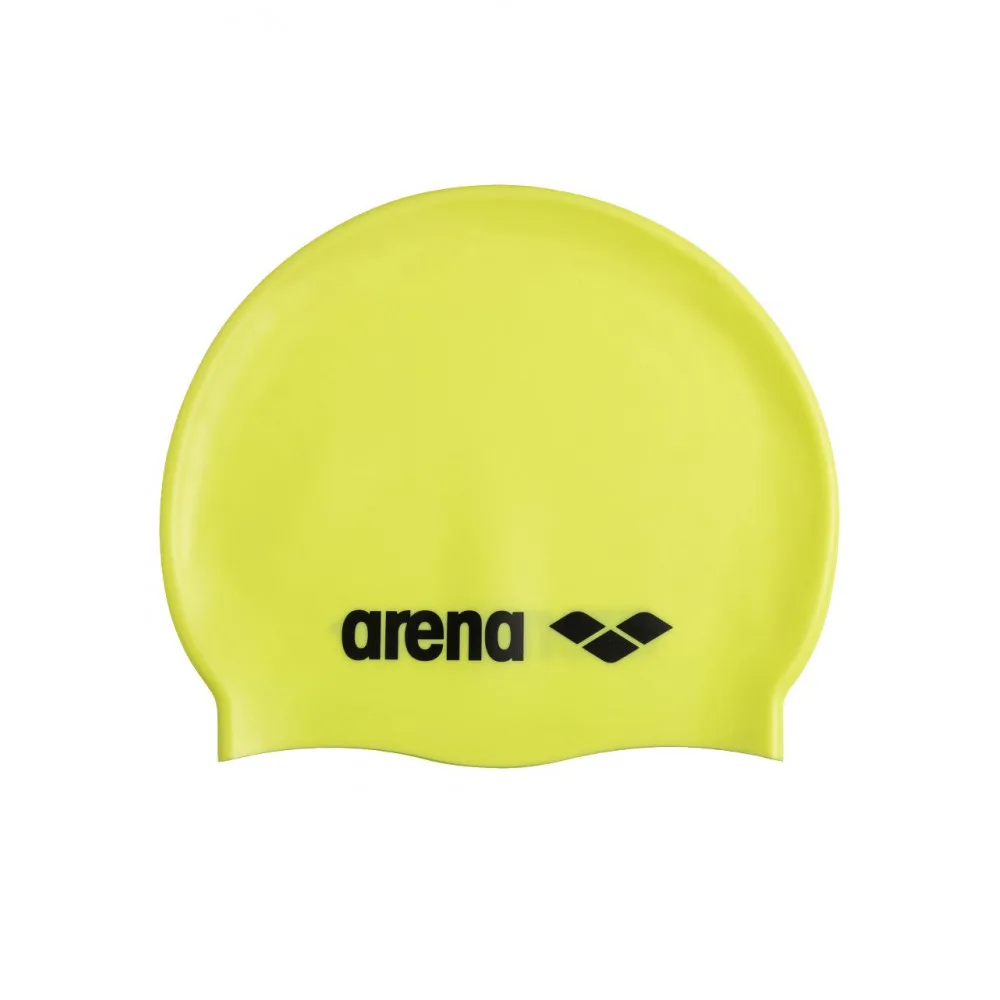 Шапка для плавання Arena силіконова OSFM жовта