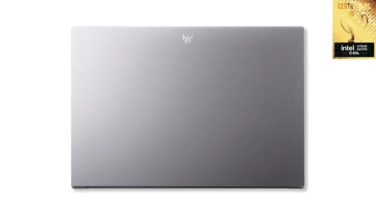 Ноутбук Acer Predator Triton Neo 16 PTN16-51 16" WQXGA, Intel U7-155H, 32GB, F1TB, NVD4060-8, Lin, серебристый.