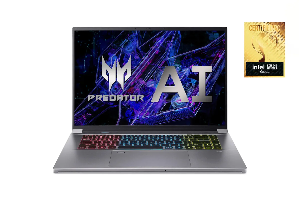 Ноутбук Acer Predator Triton Neo 16 PTN16-51 16" WQXGA, Intel U7-155H, 32GB, F1TB, NVD4060-8, Lin, серебристый.