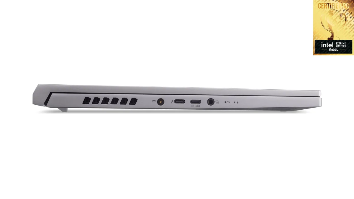Ноутбук Acer Predator Triton Neo 16 PTN16-51 16" WQXGA, Intel U7-155H, 32GB, F1TB, NVD4060-8, Lin, серебристый.
