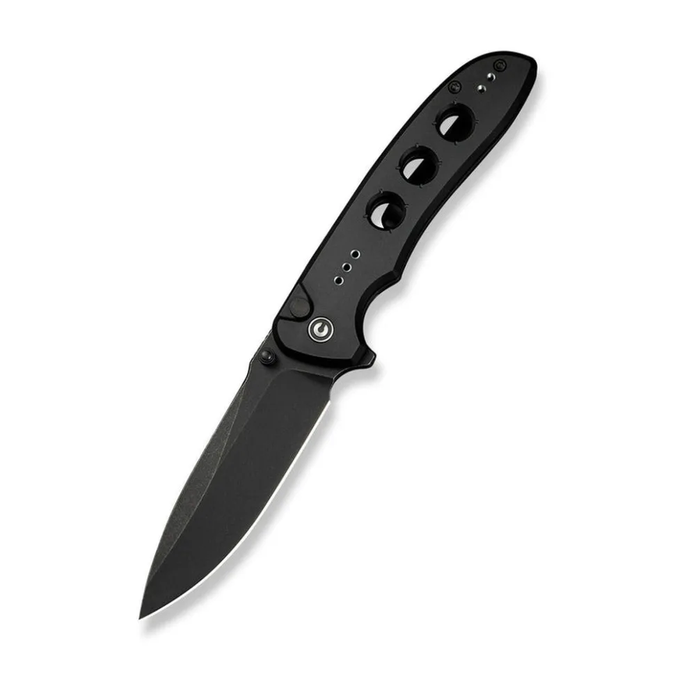 Складаний ніж Civivi 14C28N 8,9 см чорний алюміній