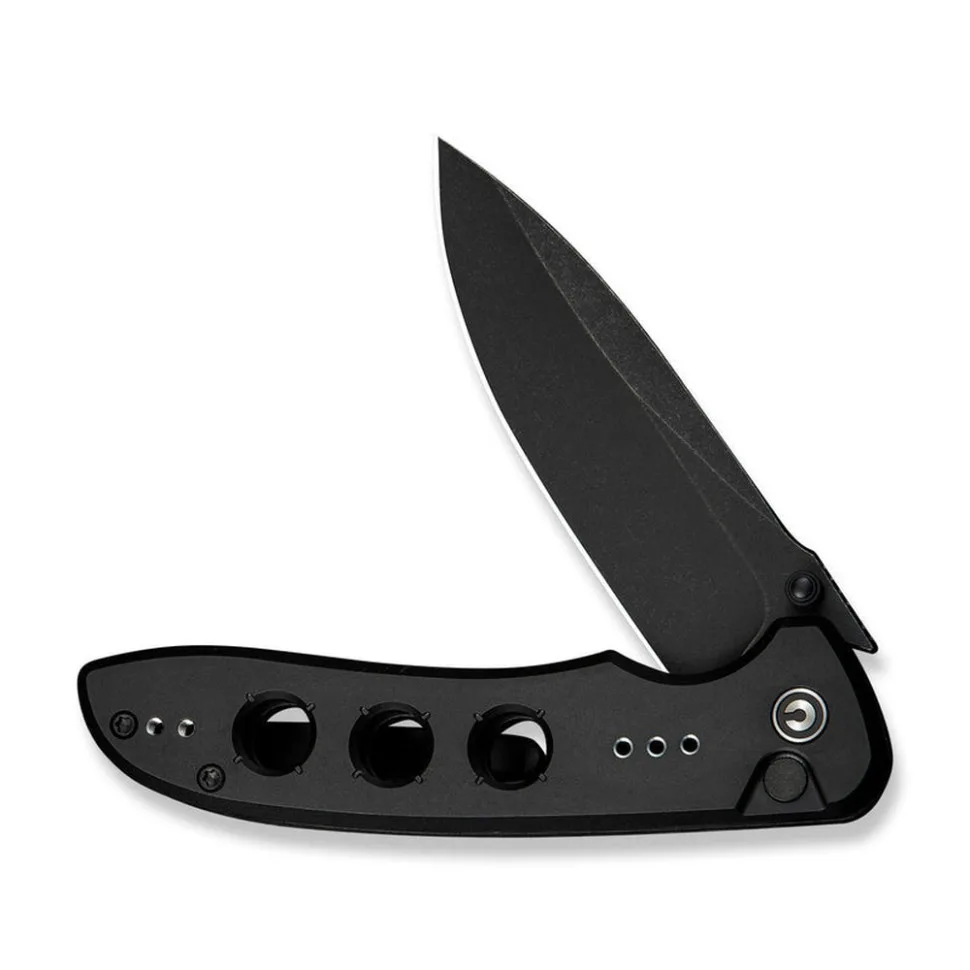 Складной нож Civivi 14C28N 8,9 см черный алюминий