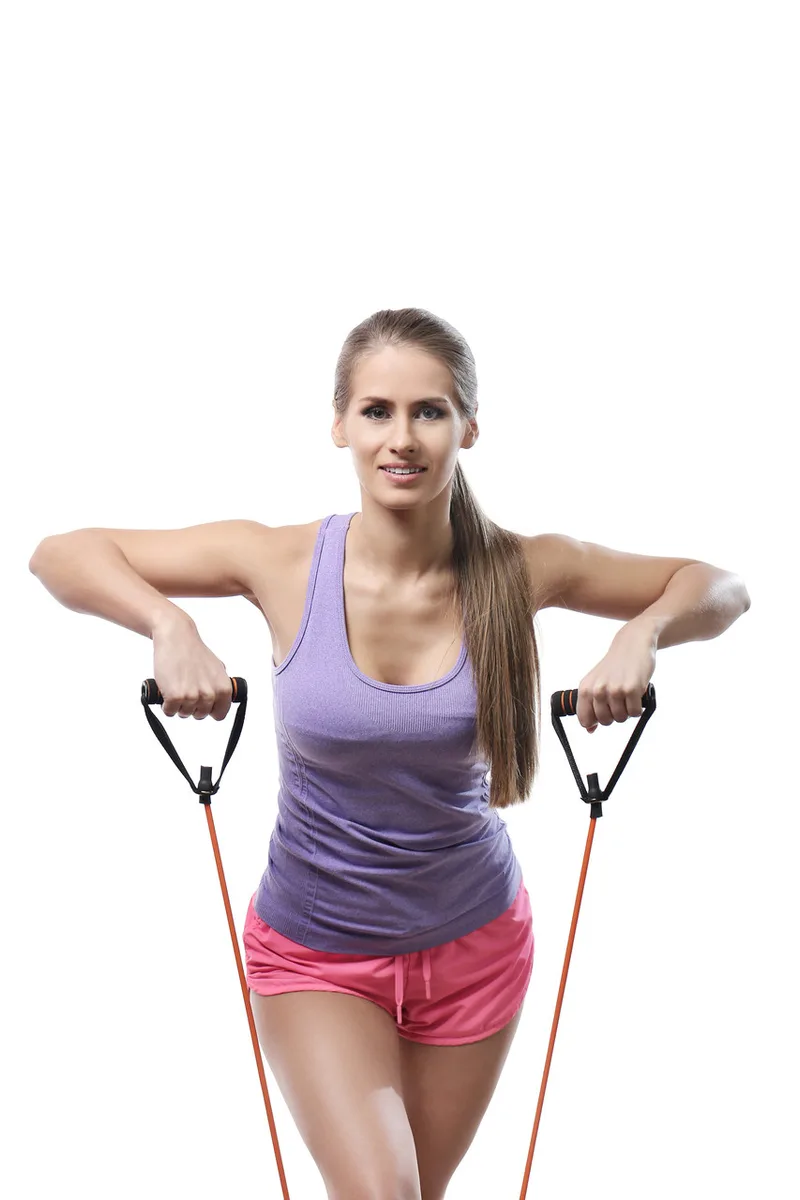 Трубчастий еспандер U-POWEX латексний 30LB червоний 13,5 кг
