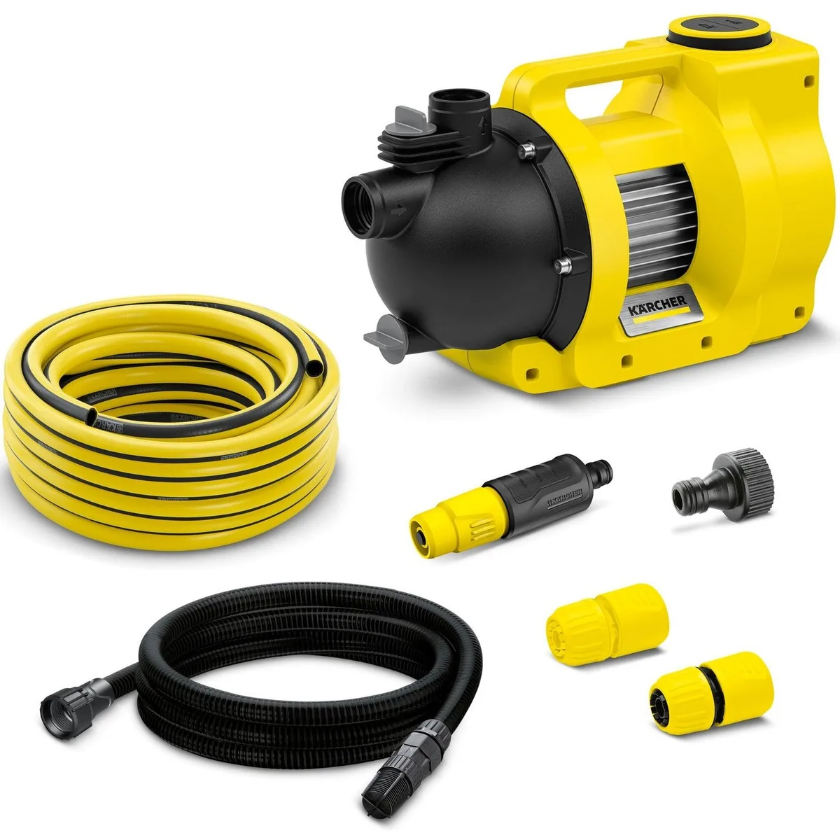 Садовий насос Karcher BP 4.500 Garden 550 Вт, продуктивність 4.5 м3/год, висота підйому 36 м, максимальна глибина 8 м, вага 6.6 кг