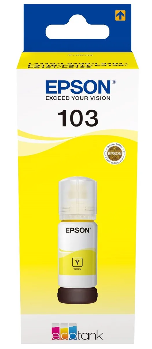 Контейнер чорнила Epson 103 EcoTank Жовтий