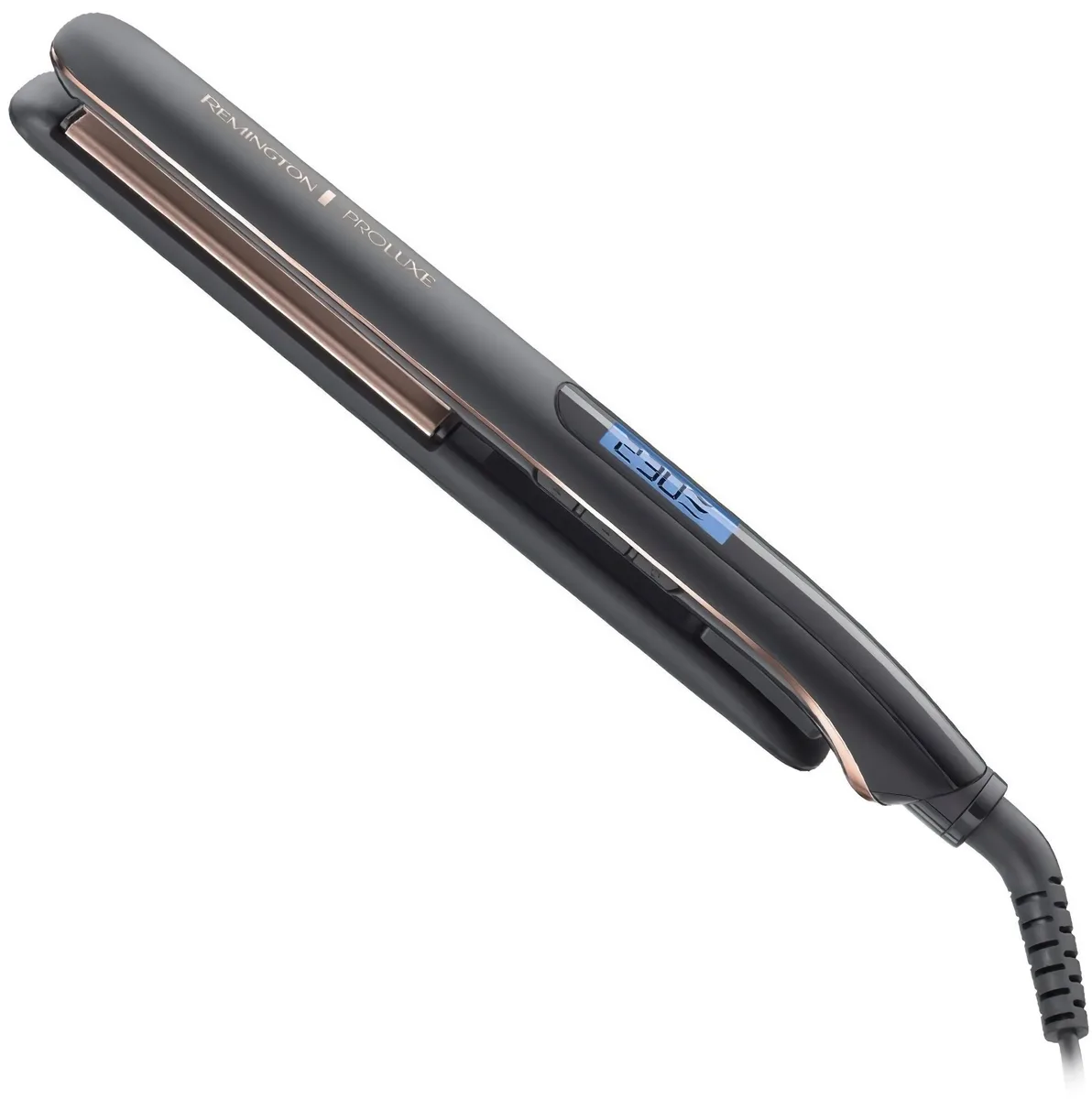 Випрямляч волосся Remington ProLuxe Midnight Edition, 52 Вт, 10 температурних режимів, 150-230°C, з дисплеєм, керамічним покриттям