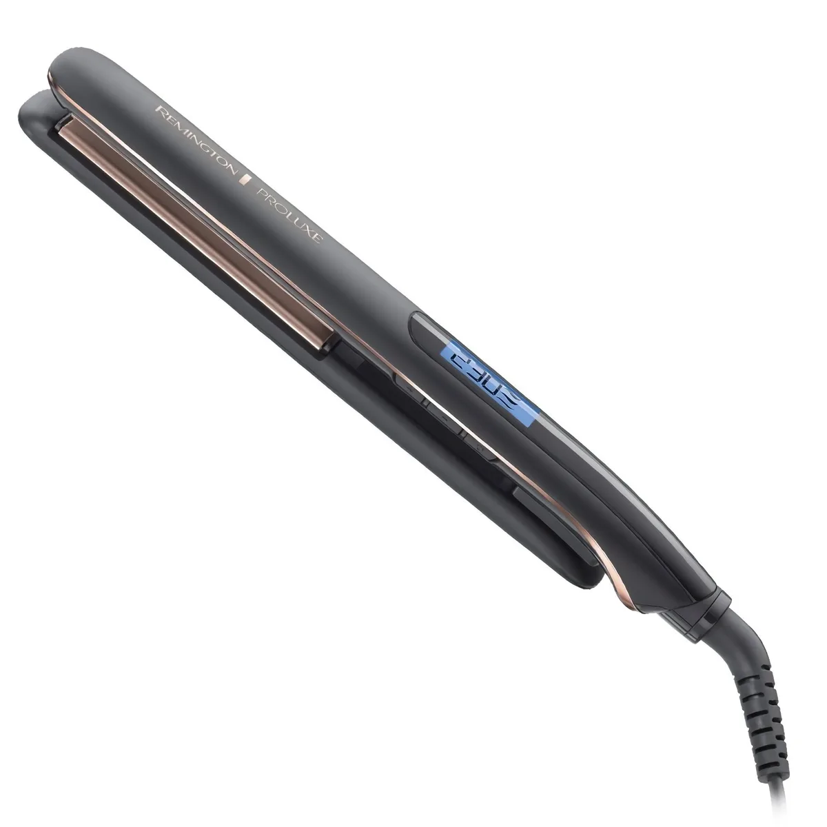 Випрямляч волосся Remington ProLuxe Midnight Edition, 52 Вт, 10 температурних режимів, 150-230°C, з дисплеєм, керамічним покриттям