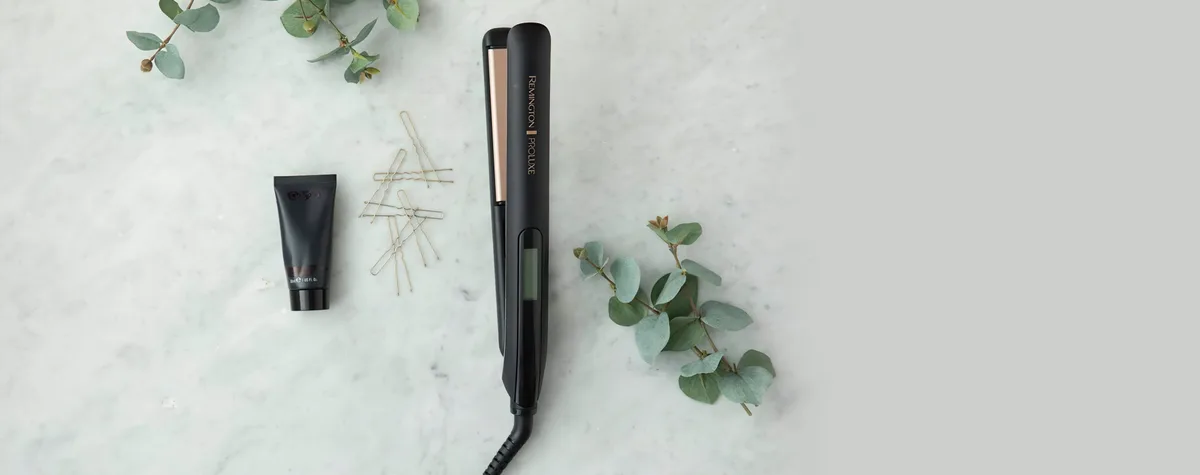 Випрямляч волосся Remington ProLuxe Midnight Edition, 52 Вт, 10 температурних режимів, 150-230°C, з дисплеєм, керамічним покриттям