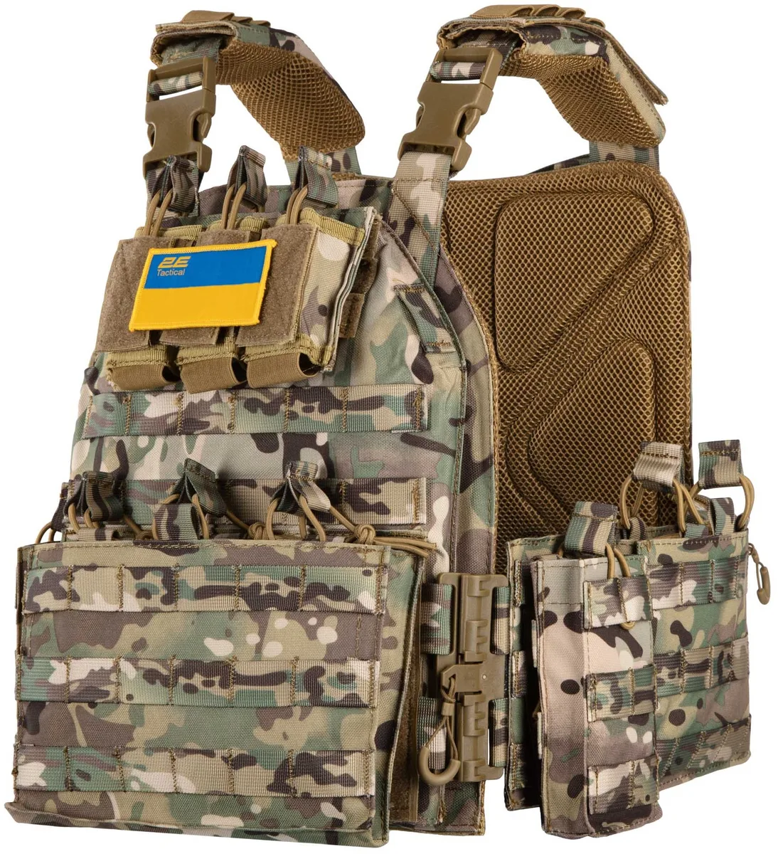 Плитоноска 2Е, Тип 4, Assault, швидке скидання, камуфляж
