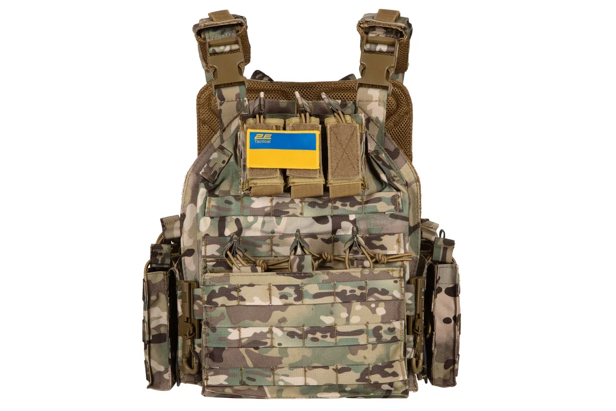 Плитоноска 2Е, Тип 4, Assault, швидке скидання, камуфляж