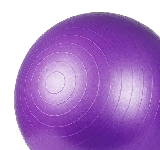 М'яч для фітнесу Active Point PVC 65 см Фіолетовий