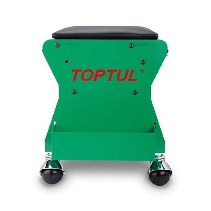 Стул подкатной Toptul 350х260х240 мм металл черный 3 полки 120 кг