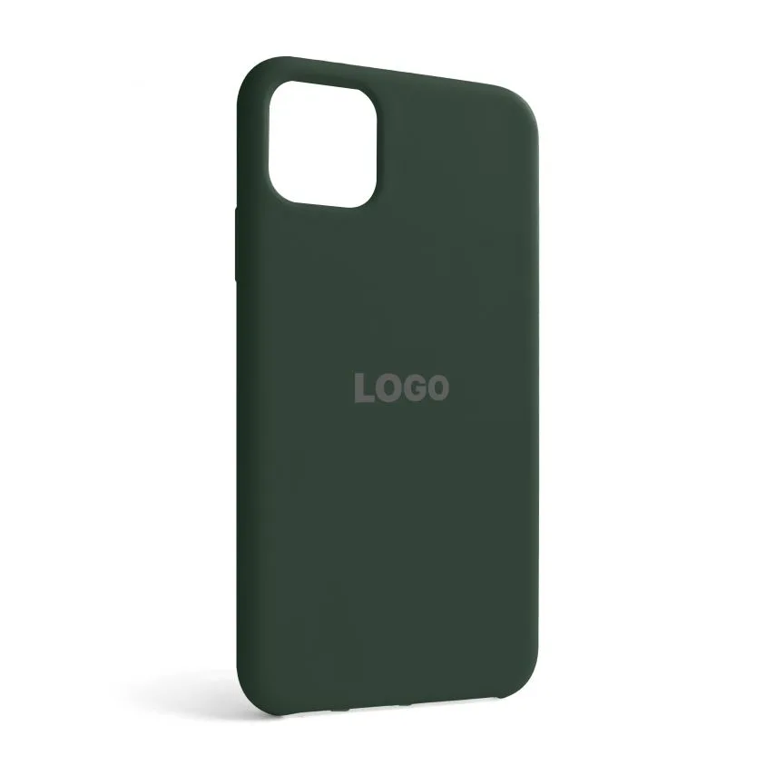 Чохол Silicone Case Apple 11 Pro Max силікон зелений