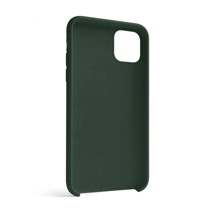 Чохол Silicone Case Apple 11 Pro Max силікон зелений