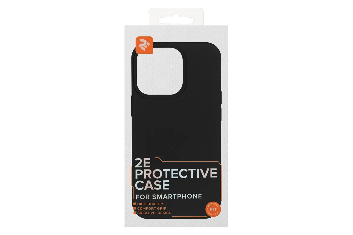 Чохол 2Е Basic для iPhone 13 Pro , Liquid Silicone,чорний