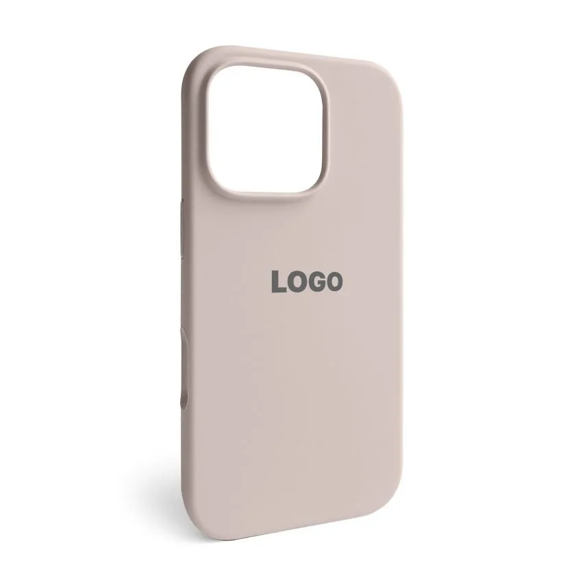 Чохол Silicone Case для Apple iPhone 16 Pro силіконовий сірий