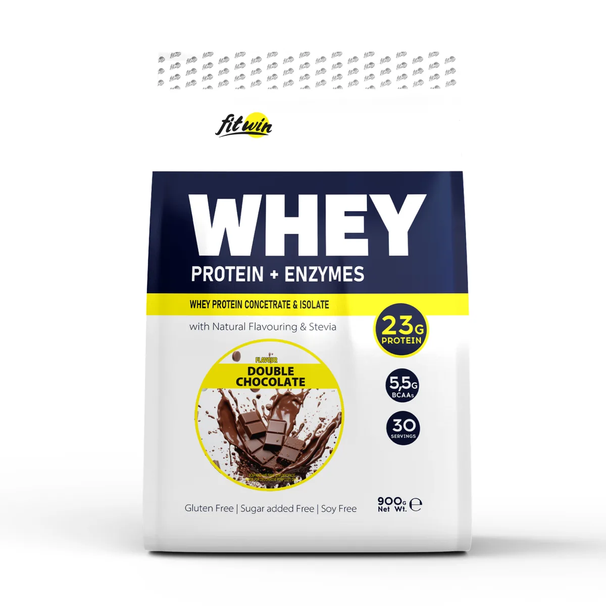 FitWin Whey протеїн 900 г шоколадний