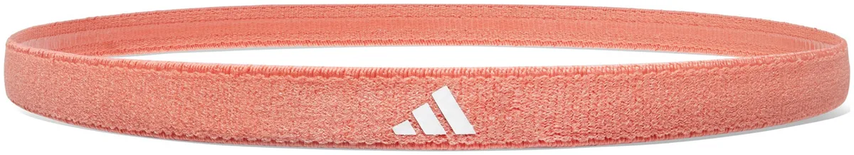 Пов'язки на голову Adidas поліестер латекс еластомер One Size сірий кораловий синій 3 шт