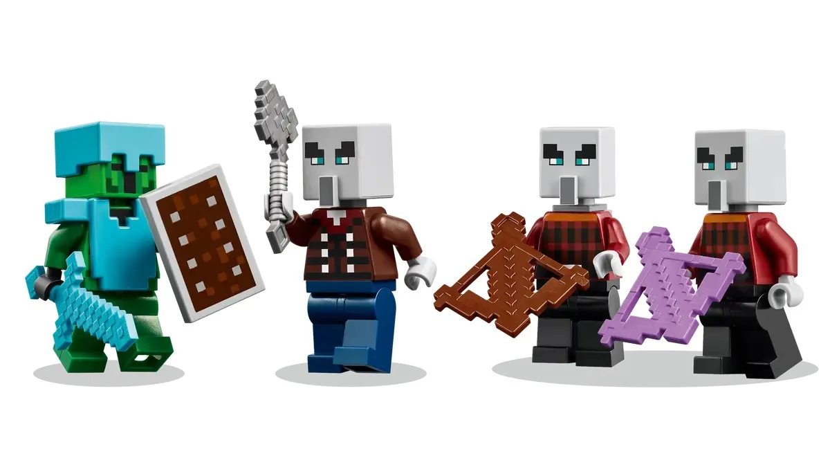 Конструктор LEGO Minecraft Пустельний патруль розбійника