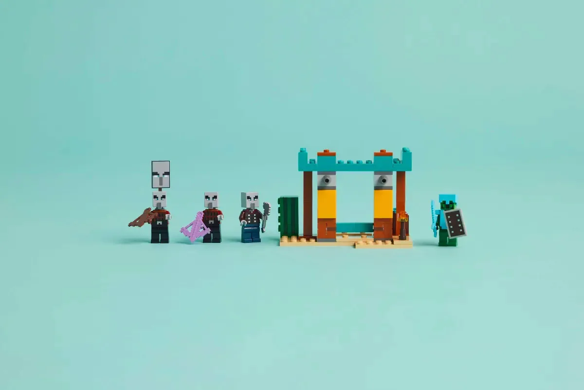 Конструктор LEGO Minecraft Пустельний патруль розбійника
