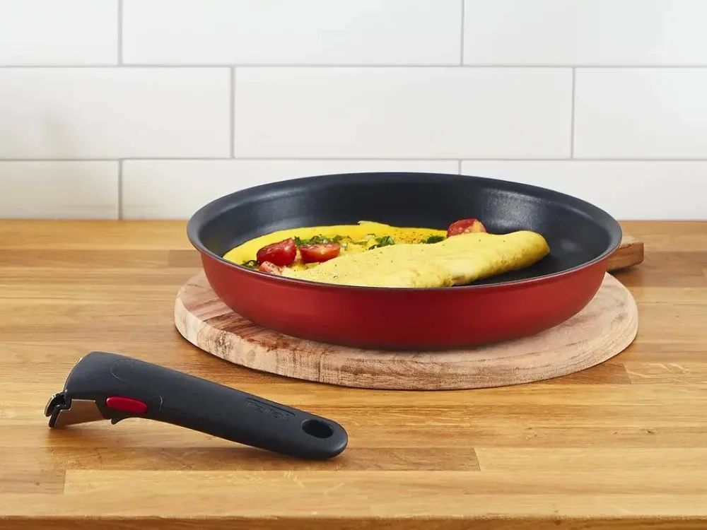 Знімна ручка Tefal Ingenio, з бакеліту, чорного кольору.