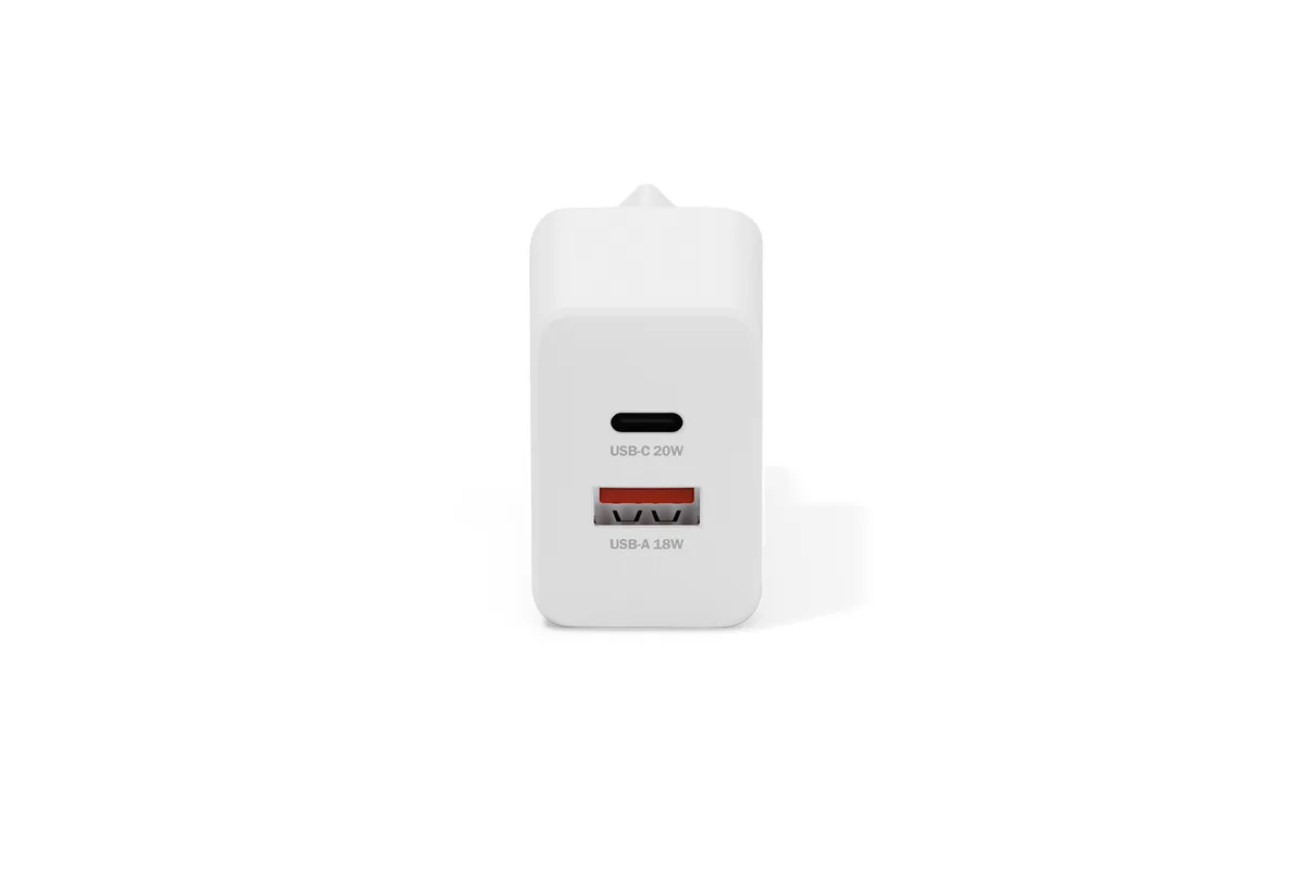 Зарядний пристрій DIGITUS 1хUSB-C, 1хUSB-A, 20W