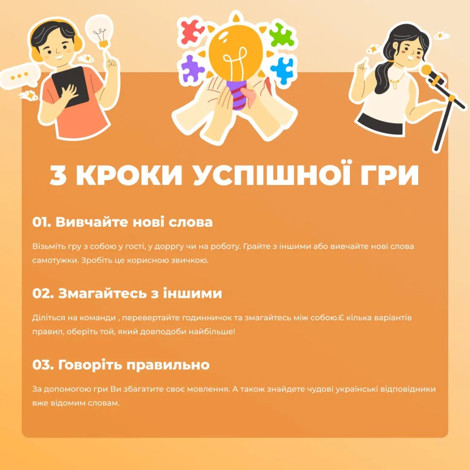 Настільна гра «Слова» 180 карток, 4 категорії для 2+ гравців
