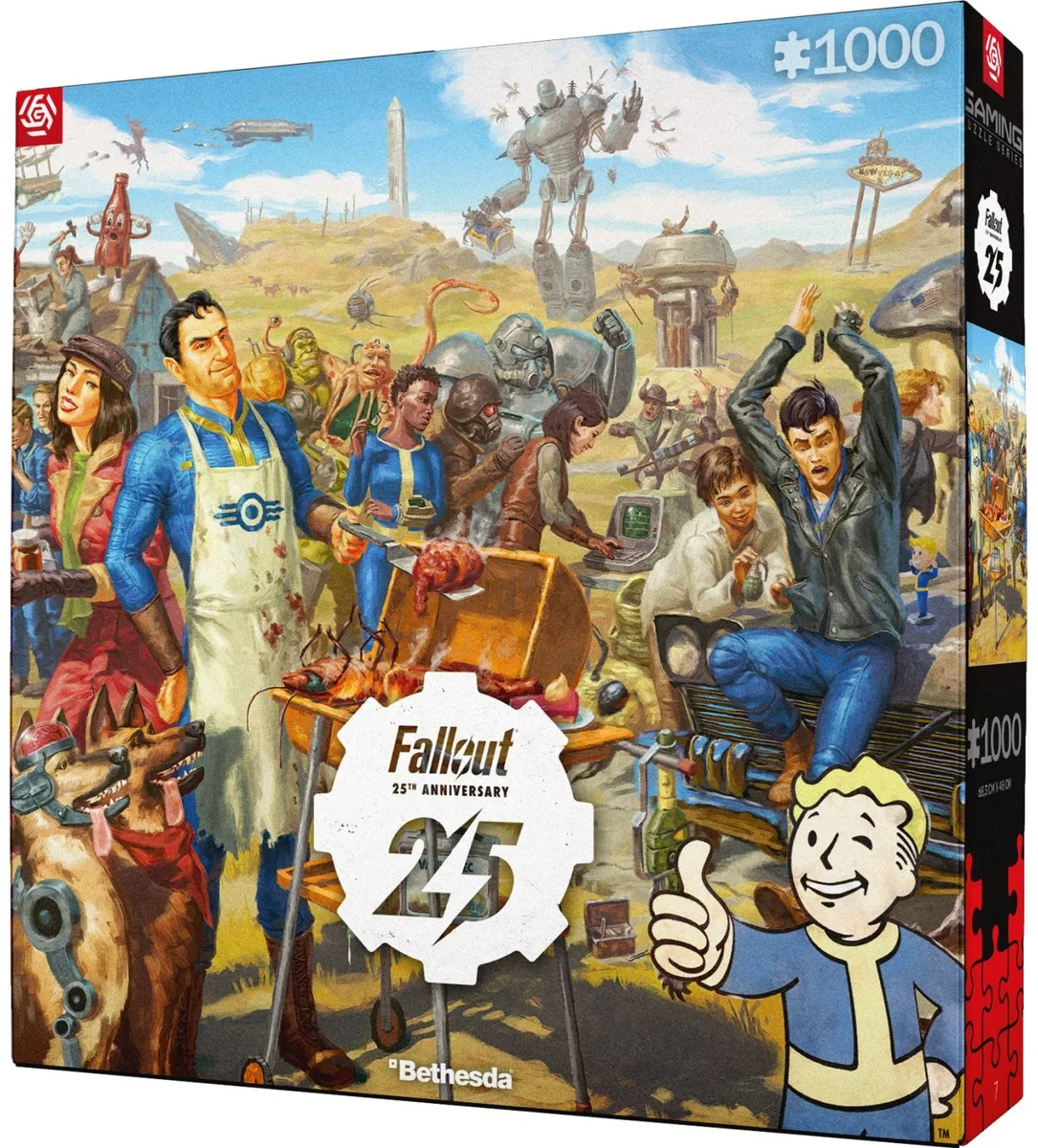 Пазл GoodLoot Fallout 25th Anniversary Puzzles 1000 ел.