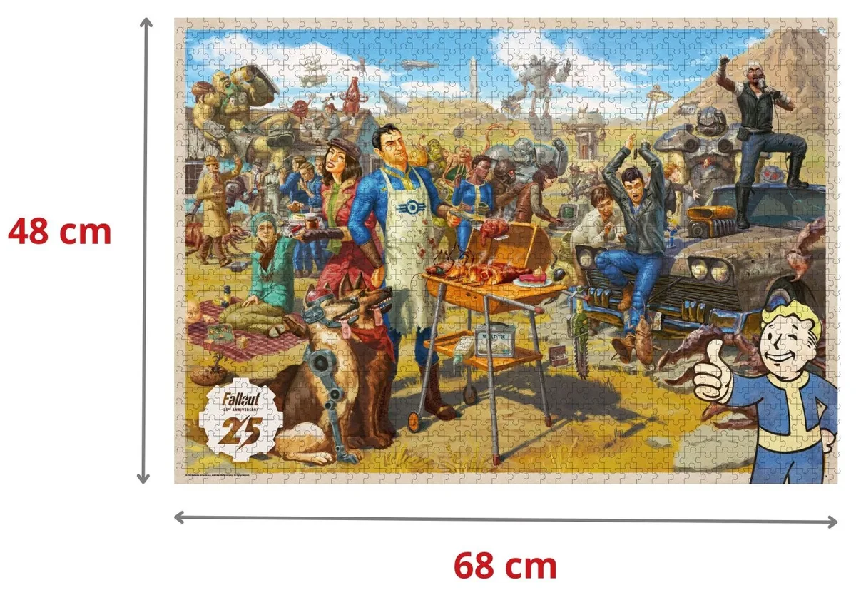 Пазл GoodLoot Fallout 25th Anniversary Puzzles 1000 ел.