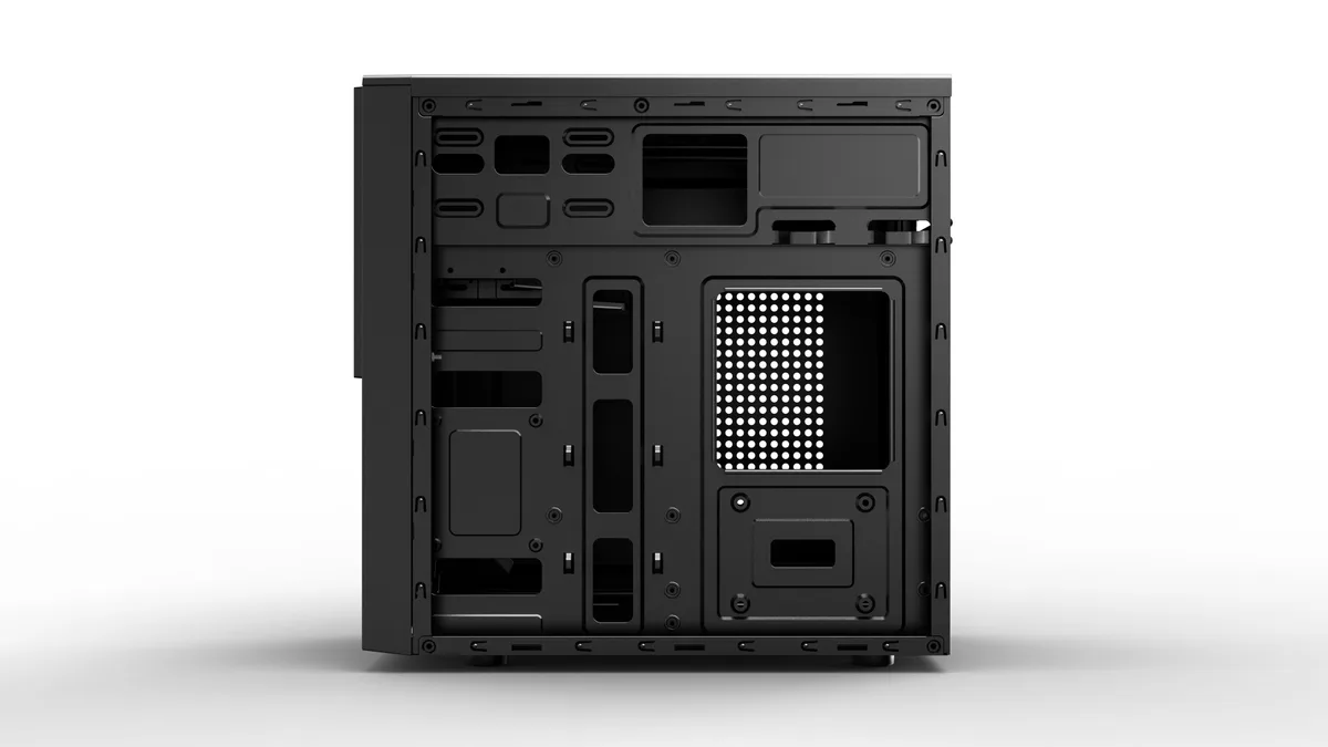 Корпус 2E Basis RD860-3U без БЖ, 1xUSB3.0, 2xUSB2.0, VGA 320мм, mATX, чорний