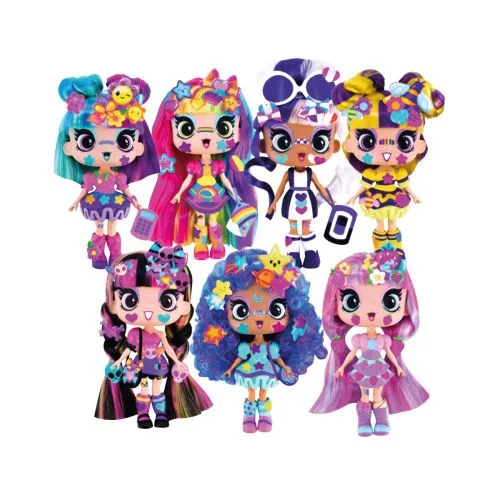 Игровой набор с куклой DECORA Разноцветный сюрприз для девочек подарок для творчества игр