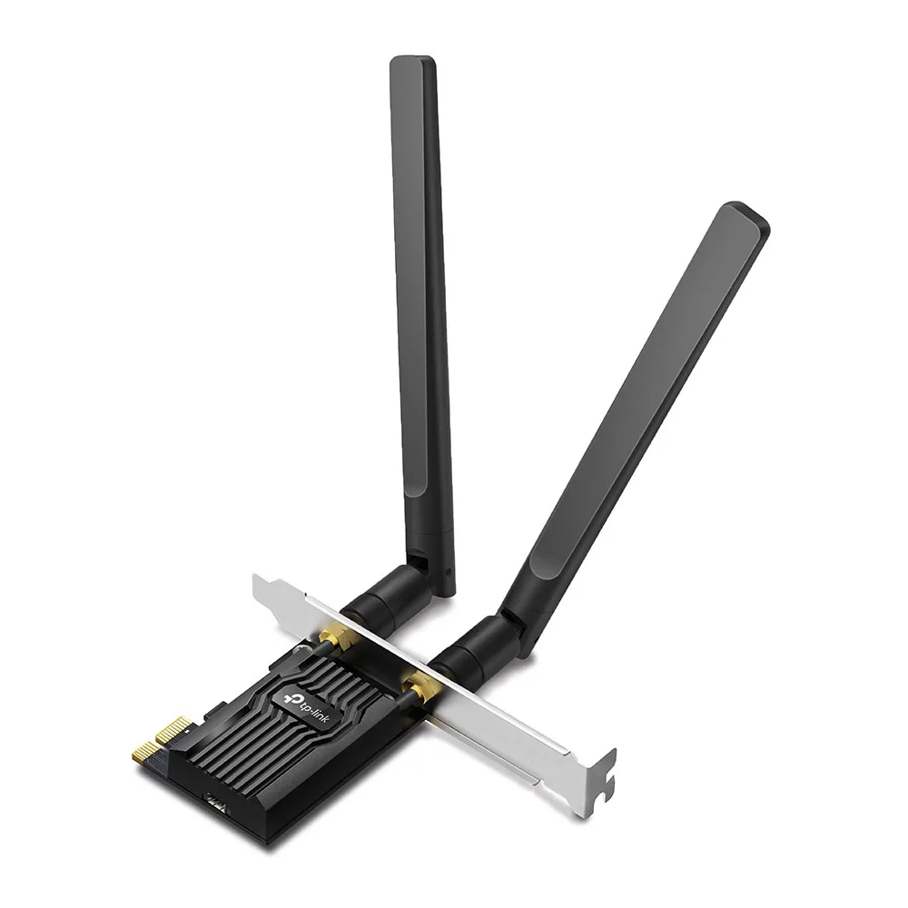 Адаптер WiFi TP-Link PCI-Express x1 1201 Мбіт/с BT5.2 двохдіапазонний 120х80 мм