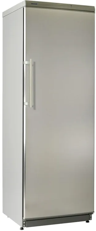 Холодильна камера Snaige, 173x60x60 см, 350 л, однодверна, клас енергоспоживання A, ST, з нержавіючої сталі.