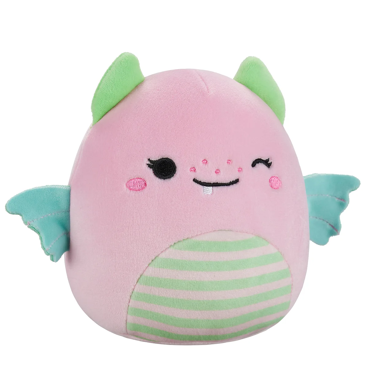 М'яка іграшка Squishmallows поліестер 13 см Рожевий Дино