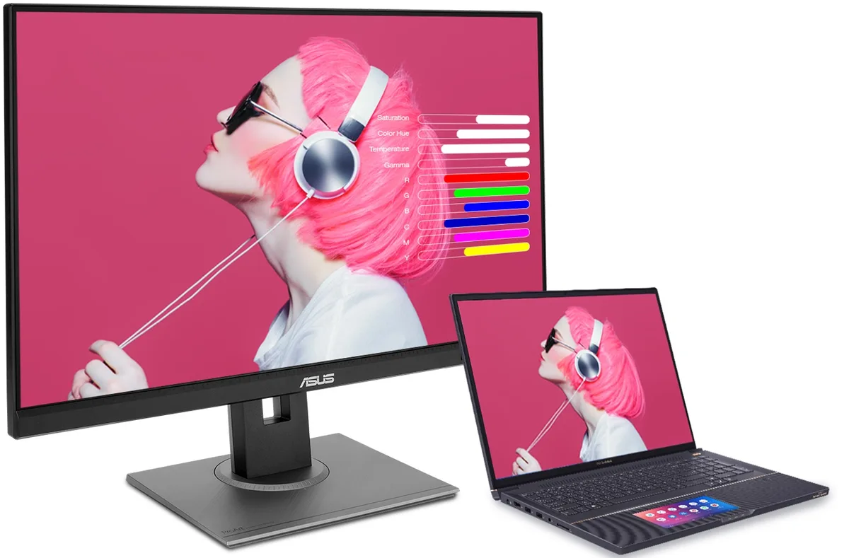 Монітор Asus 27" ProArt PA278QV DVI, HDMI, mDP, DP, 4xUSB, MM, IPS, 2560x1440, 75Hz, sRGB 100%, AdaptiveSync, Pivot