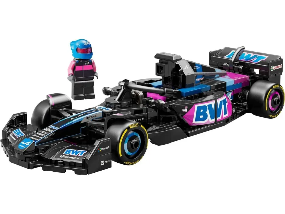 Конструктор LEGO Speed Champions 258 деталей Автомобіль BWT Alpine F1 різнокольоровий