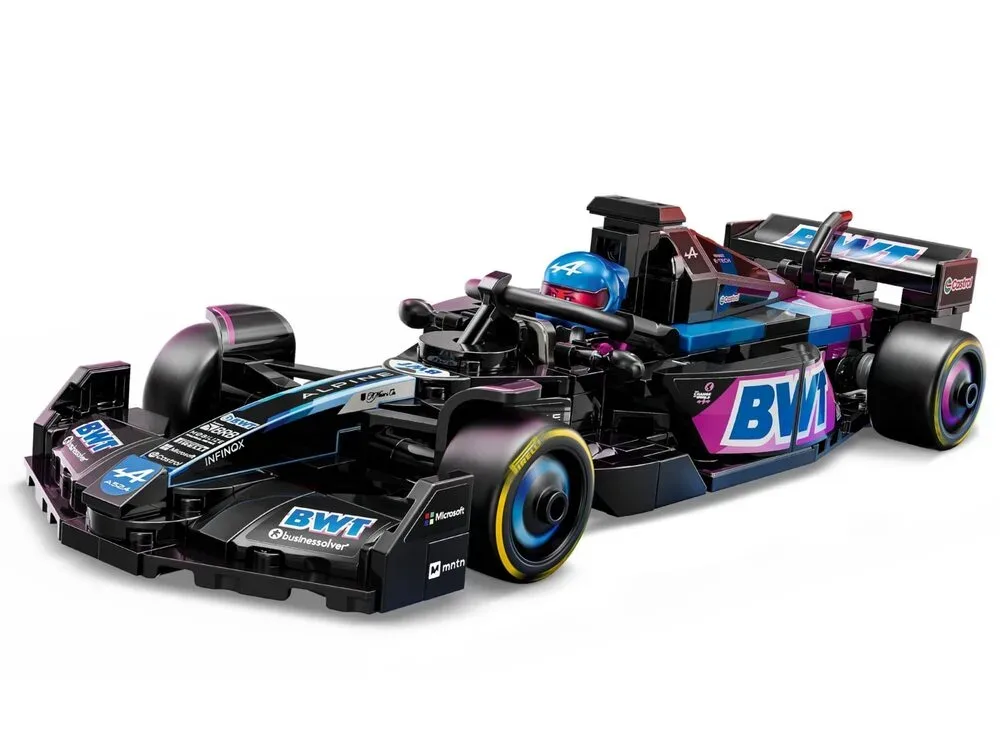 Конструктор LEGO Speed Champions 258 деталей Автомобіль BWT Alpine F1 різнокольоровий